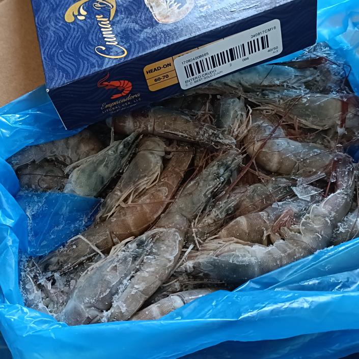 嚴選活凍大白蝦